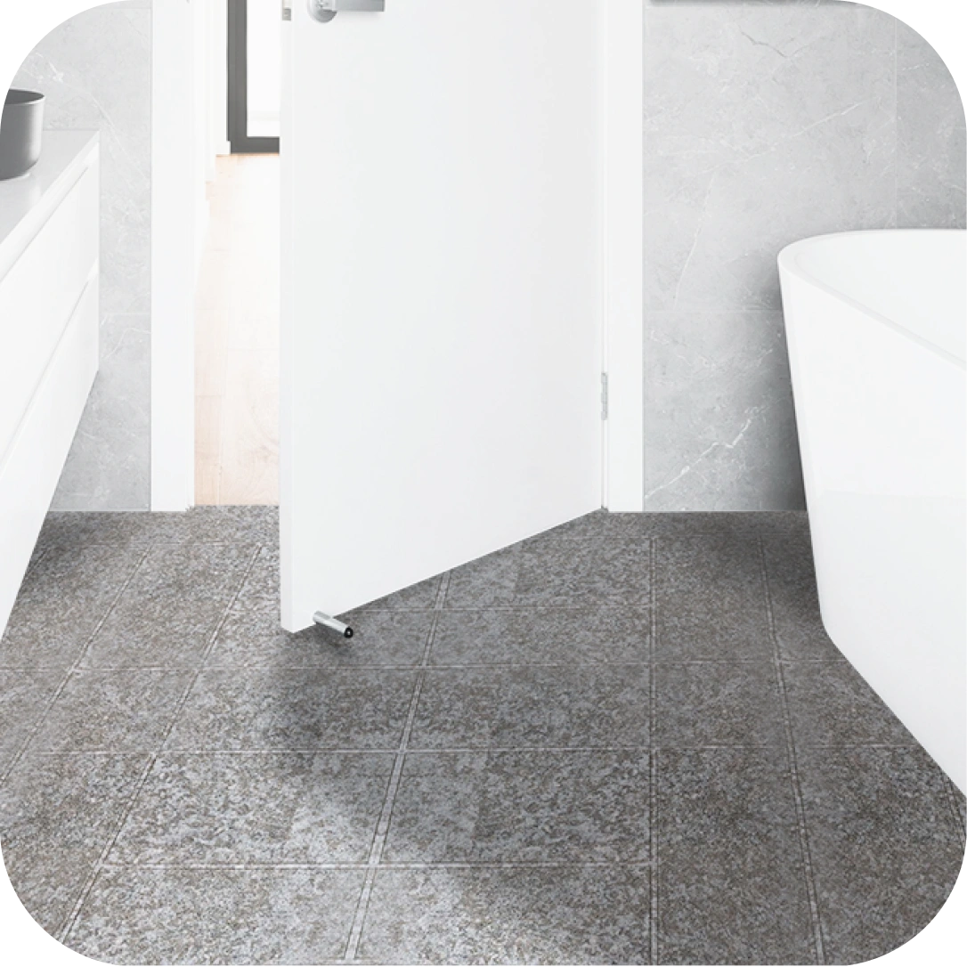 Safety Bathroom Flooring Project